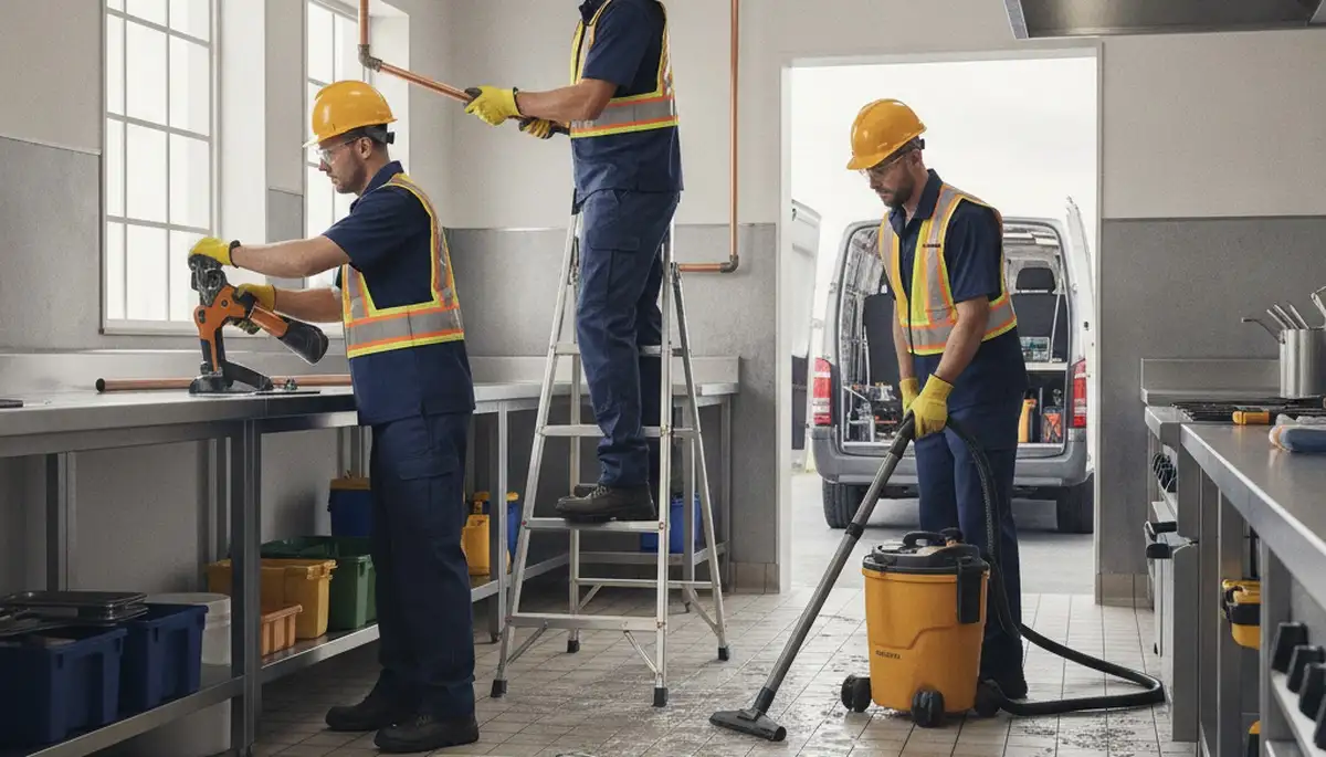 Emergency Hartford, CT plumber responding to burst pipes and emergency leak repairs