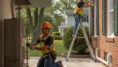Hartford, CT plumbing repair service truck for emergency pipe and drain repairs