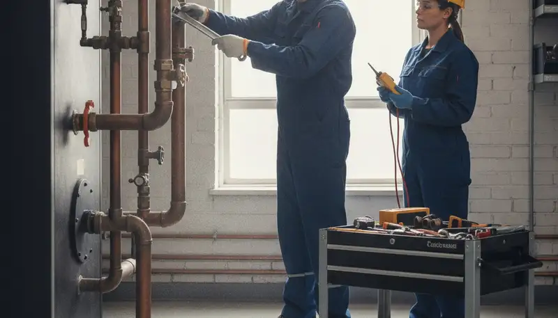 Plumber repairing a Hartford, CT home pipe for reliable plumbing service