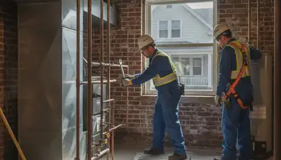 Hartford, CT plumber repairing a plumbing issue for local residential service