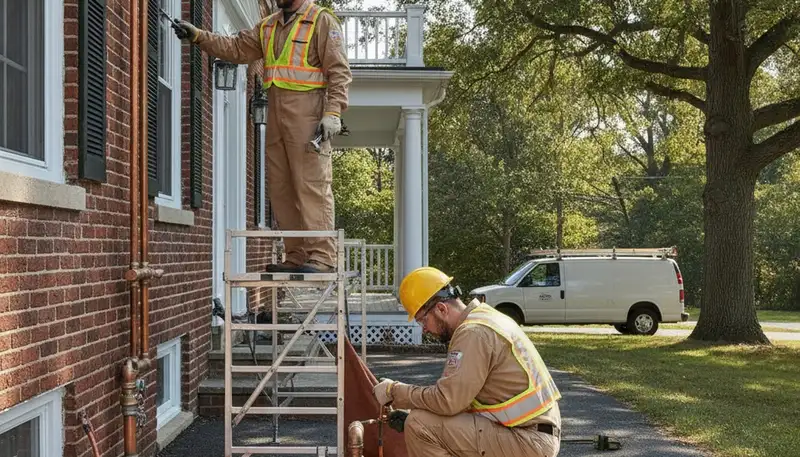 Hartford, CT plumbing repair service van for residential and emergency pipe repairs