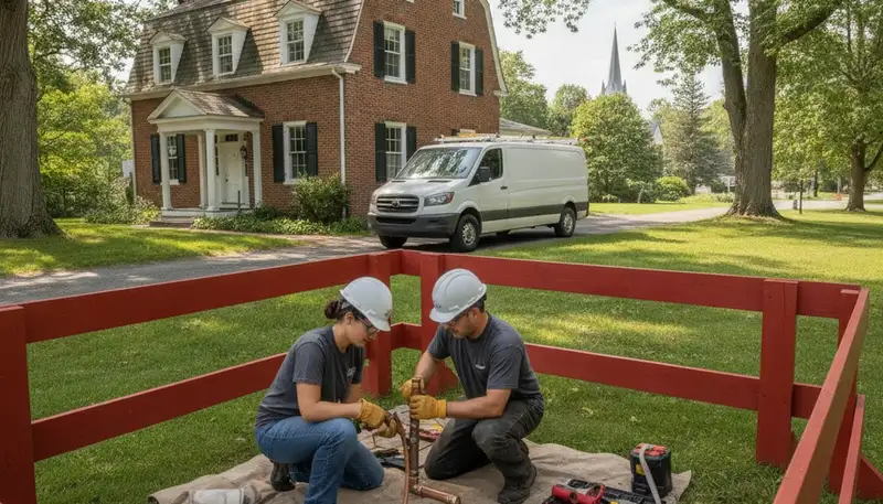 Hartford, CT plumbing repair team providing local plumbing services for homeowners and businesses