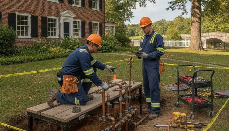 Hartford, CT plumbing repair service for residential and commercial leaks, clogs, and pipe issues