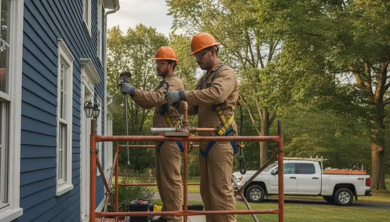 Hartford, CT plumber service van for plumbing repairs and emergency plumbing service