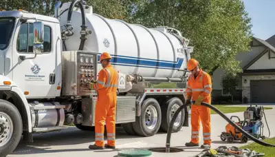 Hartford, CT plumbers providing septic pumping service for local homes