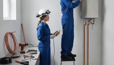 Tankless water heater installation and service in Hartford, CT by On Call Plumbers